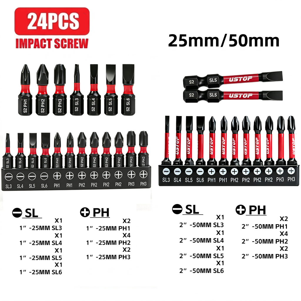 Ustop, 24-Piece Set of Sl and  - Homemade Diy Electronics ulasan dan harga