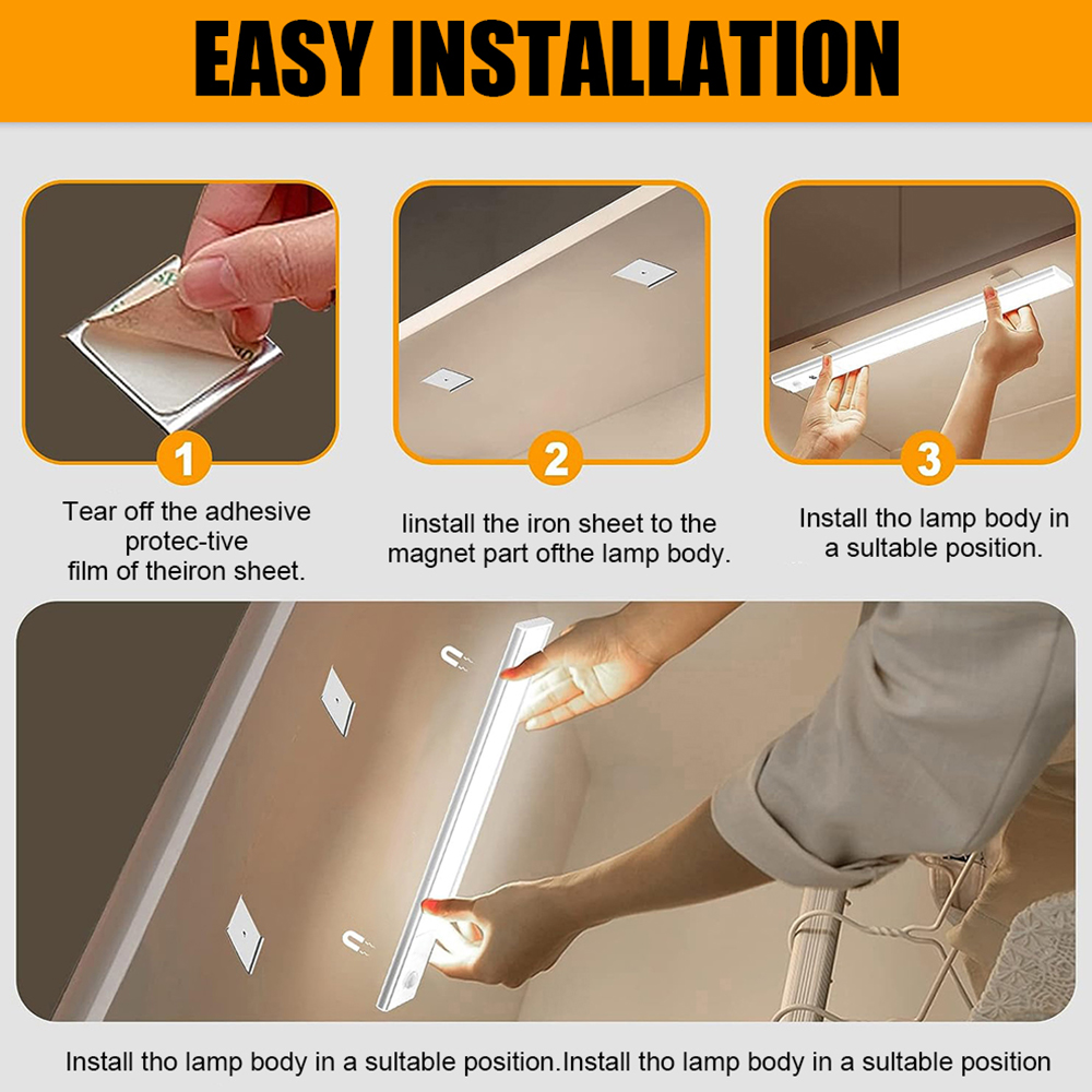 Ultra-thin LED Motion Night Li - Ldr Light Sensor ulasan dan harga