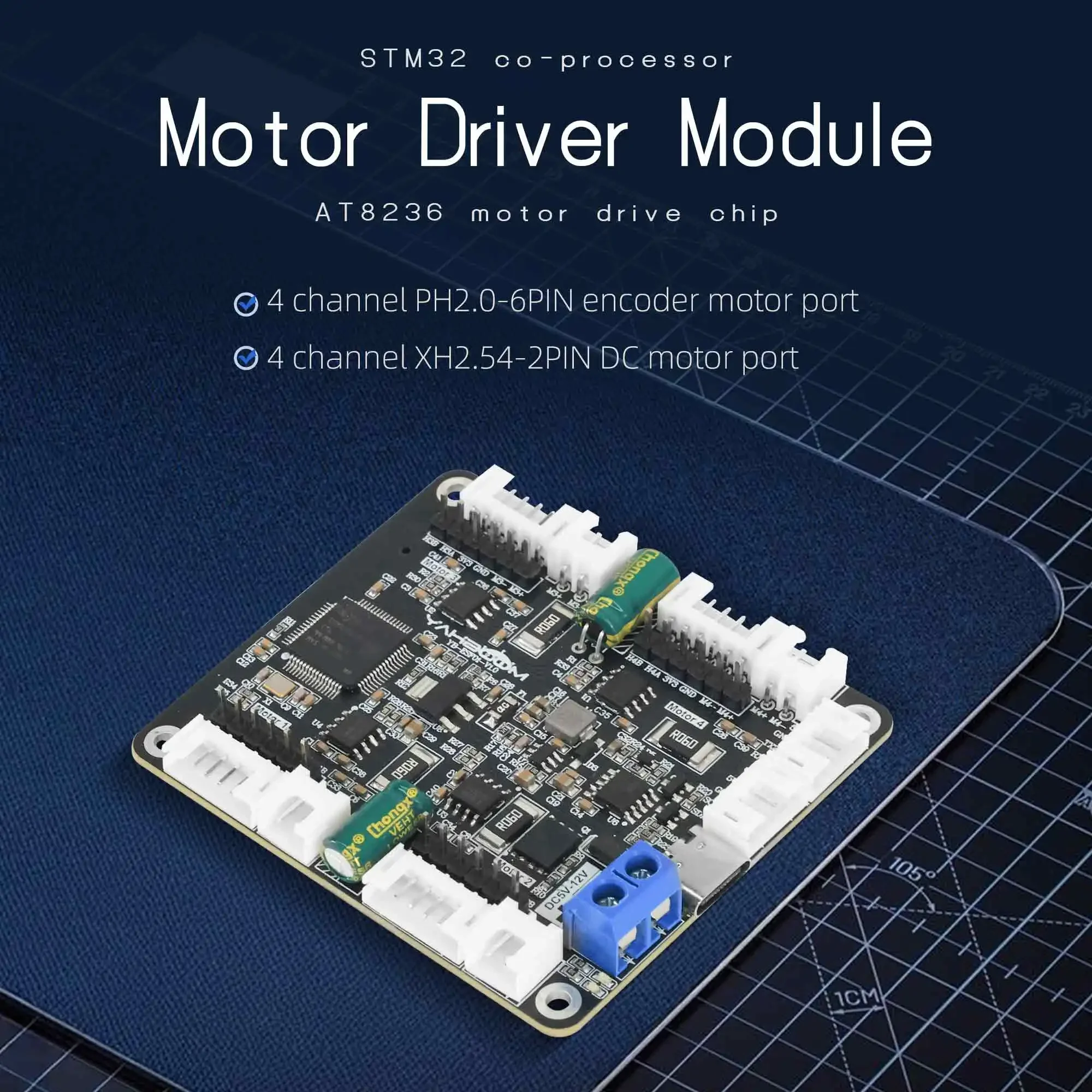 Yahboom 4-Channel Encoder Moto - Diy Electronics Circuits ulasan dan harga