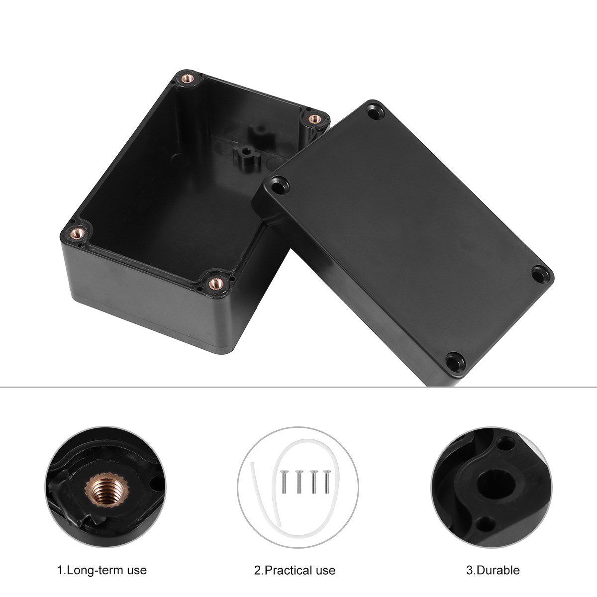 2Pcs Waterproof Junction Box P - Useful Diy Electronics Projects ulasan dan harga