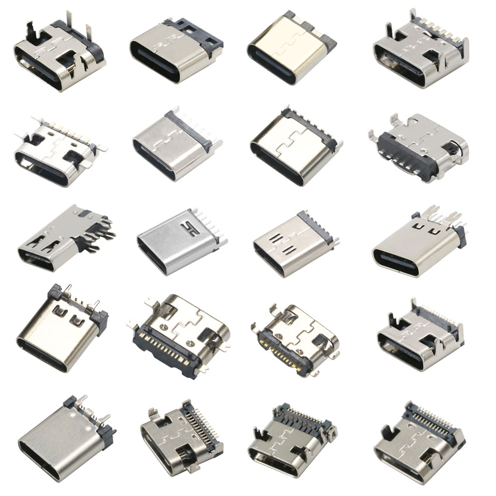 10Pcs USB Type C 2/6/16/24 Pin - Smd Solder Paste ulasan dan harga