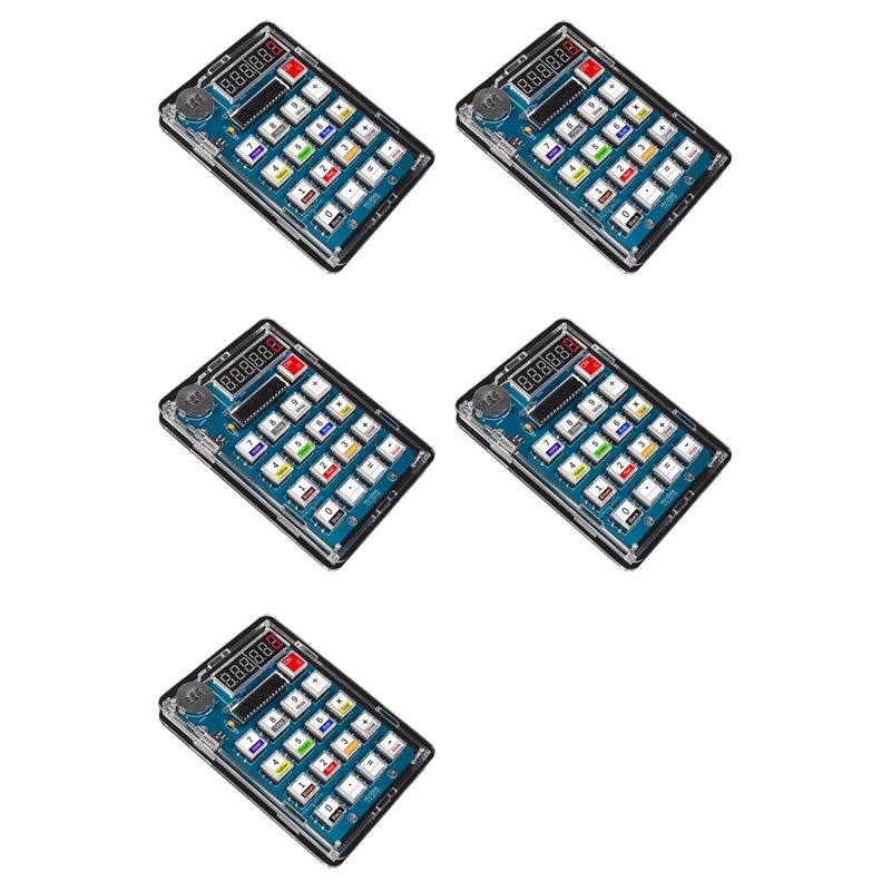 QWE-5X Calculator DIY Kit 51 M - Homemade Diy Electronics ulasan dan harga