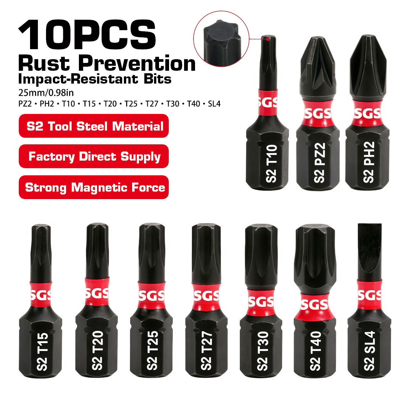 10-Piece Set, 25mm Length, S2  - Homemade Diy Electronics ulasan dan harga