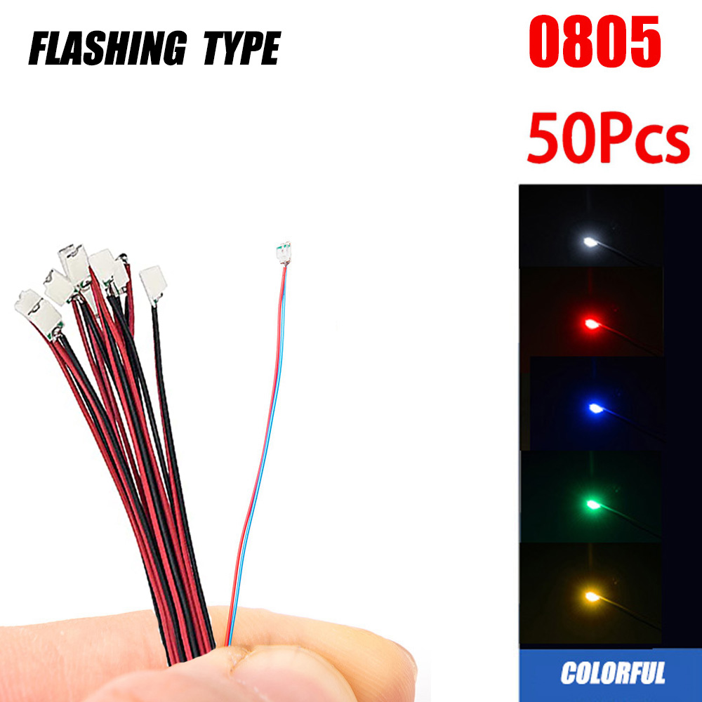 50Pcs/bag 0805 FLASHING LED SM - Smd Solder Paste ulasan dan harga