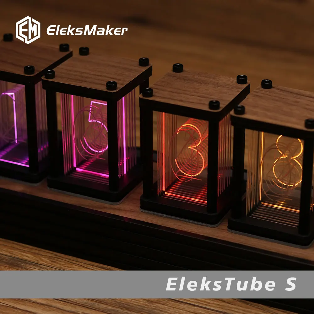 RGB Nixie Tube Clock DIY Table - Diy Electronics Ideas ulasan dan harga