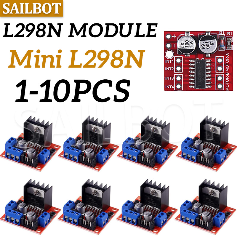 1/5/10PCS L298N DC Motor Drive - L298N Motor Driver ulasan dan harga