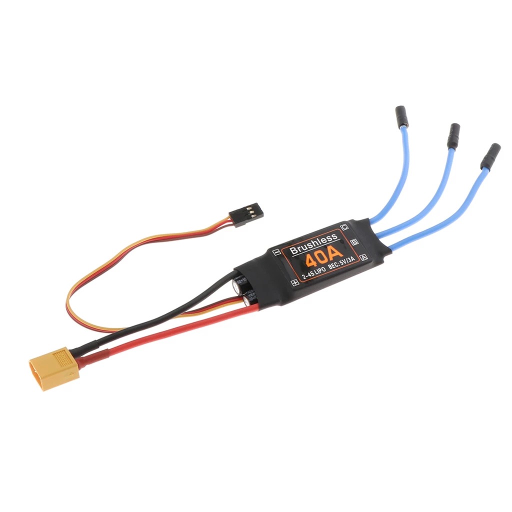 40A Brushless ESC  2-4S Electr - Diy Electronics Motor ulasan dan harga