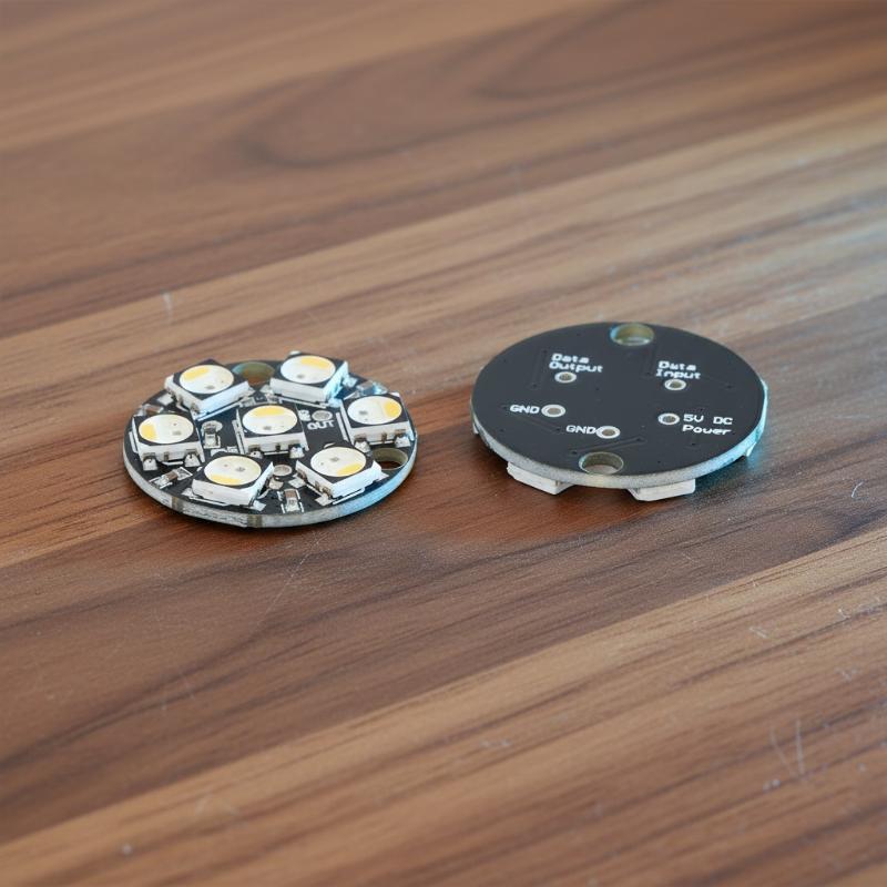 WS2812 7Bit Circular LED Circu - Useful Diy Electronics Projects ulasan dan harga