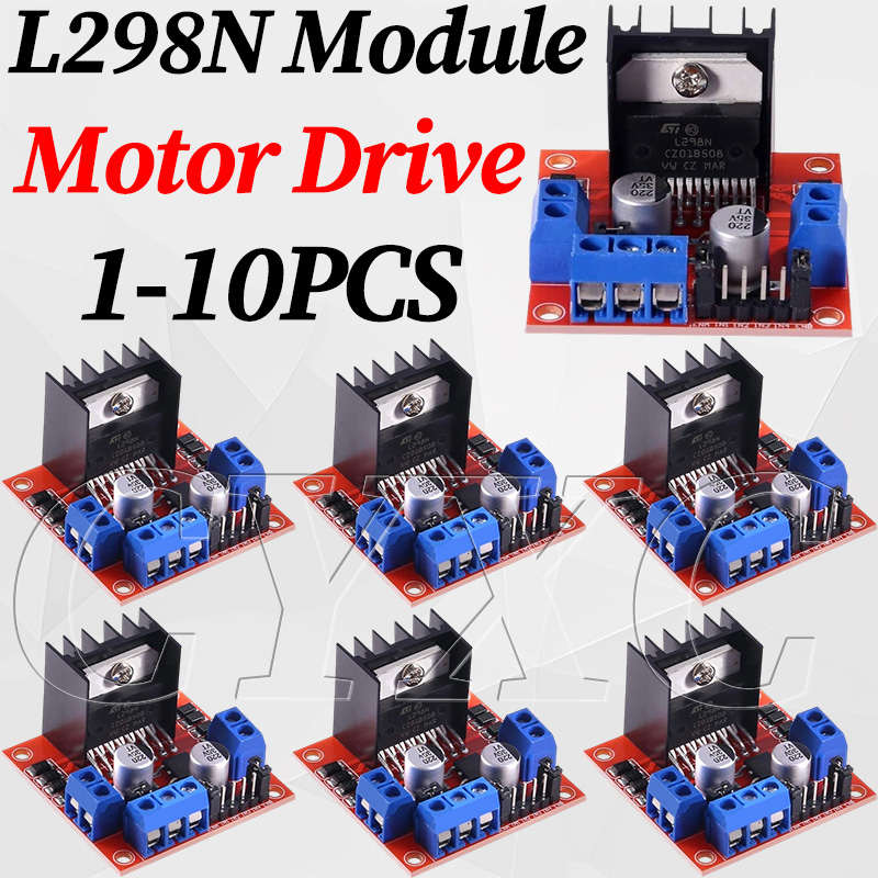 1-10PCS L298N Stepper Motor Dr - L298N Motor Driver ulasan dan harga