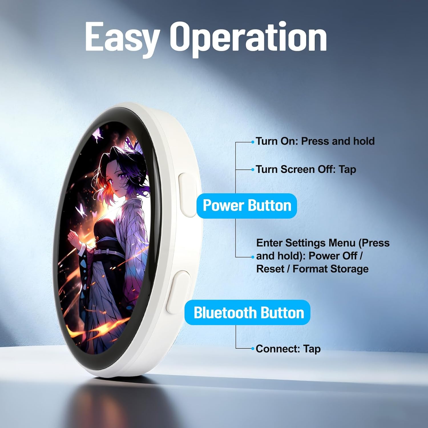 1/2PCS DIY Smart Badge with HD - Diy Electronics Videos ulasan dan harga