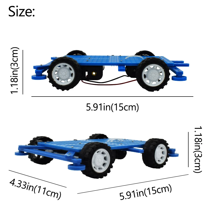 Electronic Kit 4WD Toy Kids Sc - Diy From Old Electronics ulasan dan harga