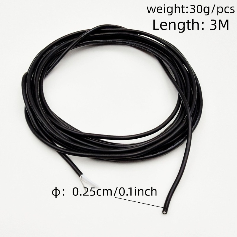 3meters Long Single Core Plus  - Diy Electric Guitar Electronics ulasan dan harga