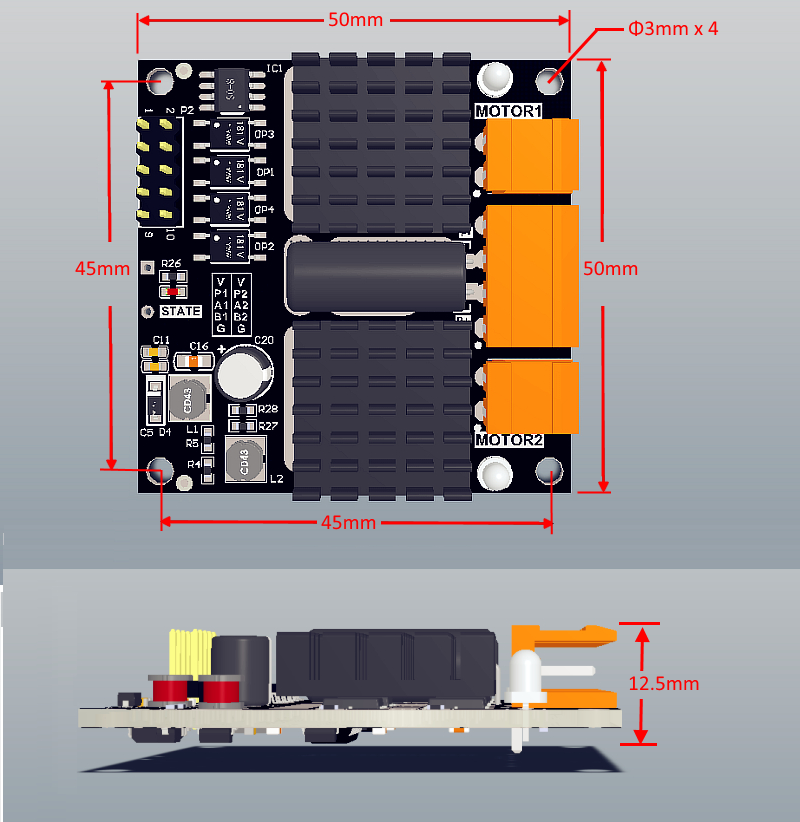 Arduino 24V Motor Driver Board - L298N Motor Driver ulasan dan harga