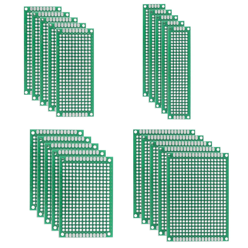 20Pcs Green Circuit Board With - Diy Electronics Circuits ulasan dan harga