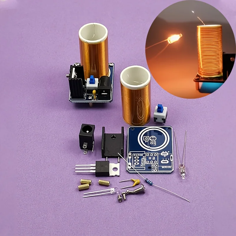 Mini Tesla Coil Kit BD243 DIY  - Hobby Diy Electronics Kit ulasan dan harga