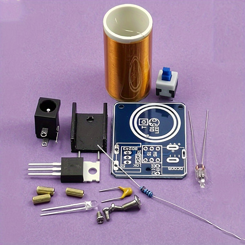 Mini Tesla Coil Kit BD243 DIY  - Hobby Diy Electronics Kit ulasan dan harga