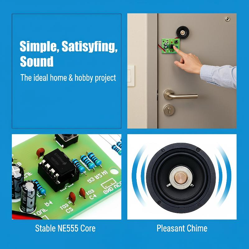 NE555 Doorbell DIY Soldering P - Useful Diy Electronics Projects ulasan dan harga