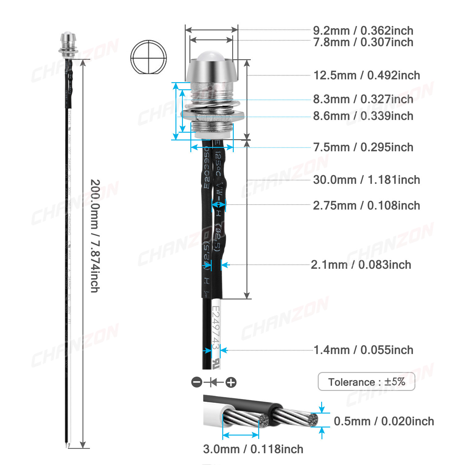 5mm Prewired LED Kit 12V Diffu - Hobby Diy Electronics Kit ulasan dan harga