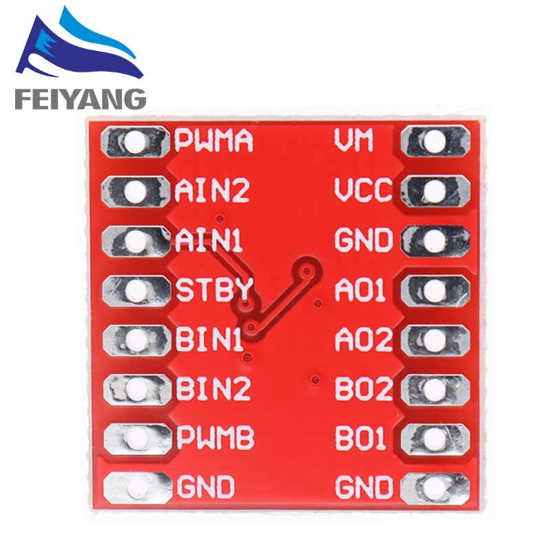 TB6612 Dual Motor Driver 1A TB - L298N Motor Driver ulasan dan harga