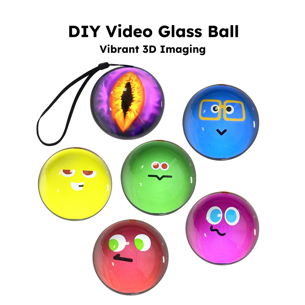 Magic 3D Crystal Ball Electron - Diy Electronics Videos ulasan dan harga