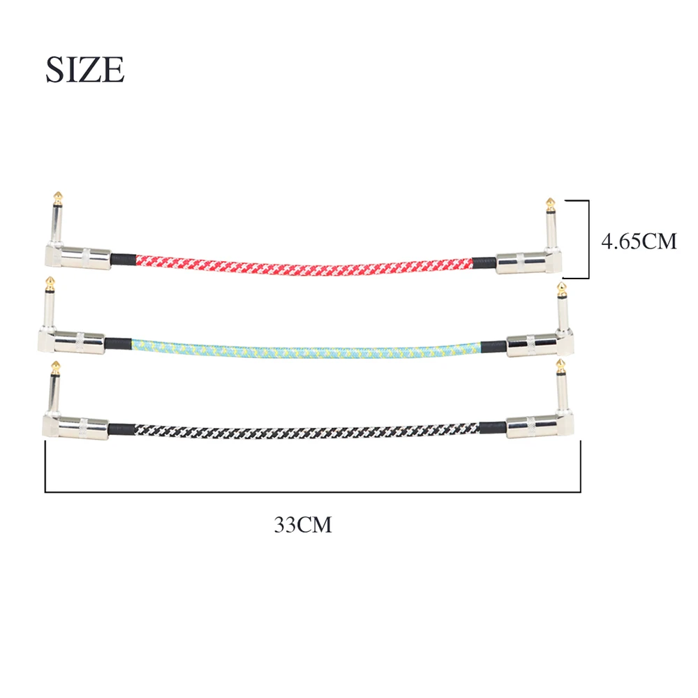 IRIN 3Pcs Guitar Pedal Cable A - Diy Electric Guitar Electronics ulasan dan harga