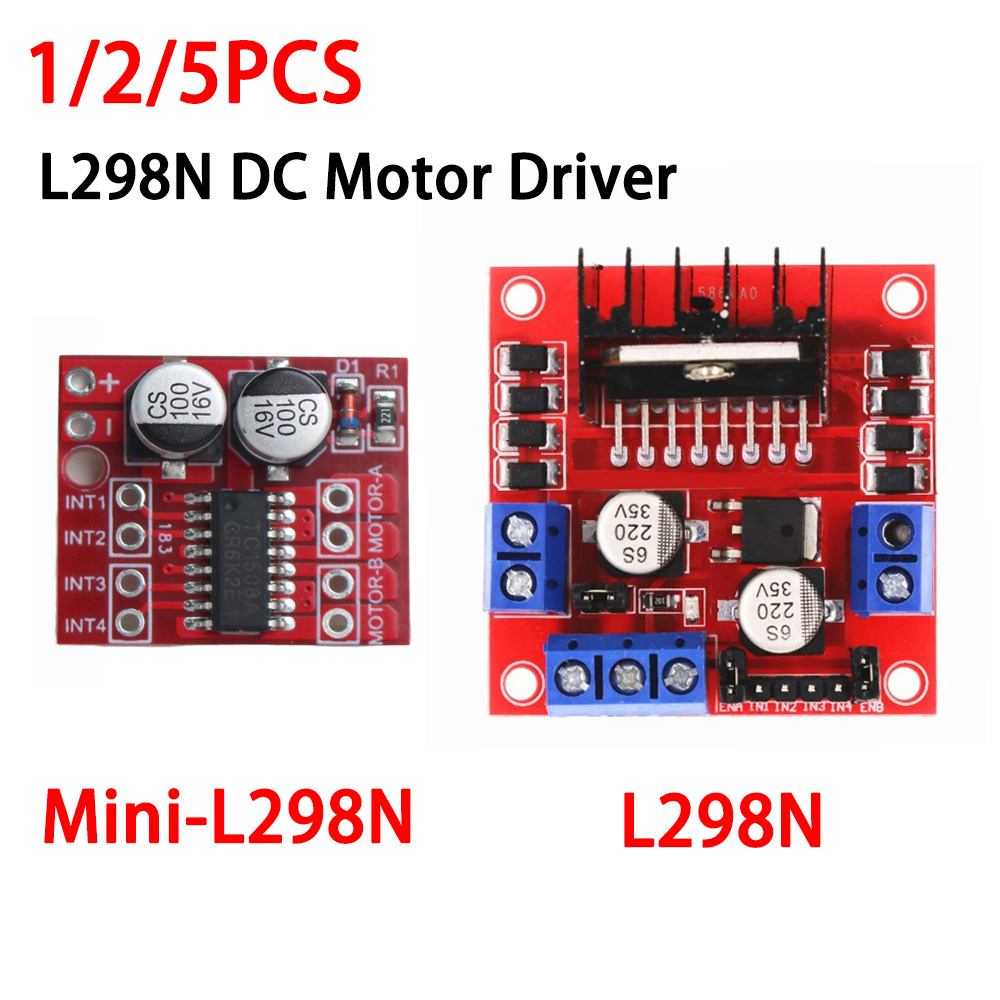 1-5pcs L298N Driver Board Modu - L298N Motor Driver ulasan dan harga