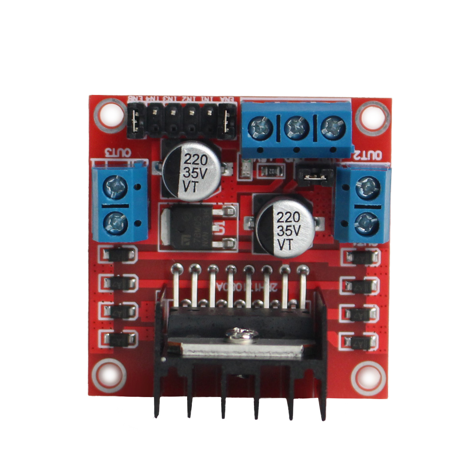 1-5pcs L298N Driver Board Modu - L298N Motor Driver ulasan dan harga