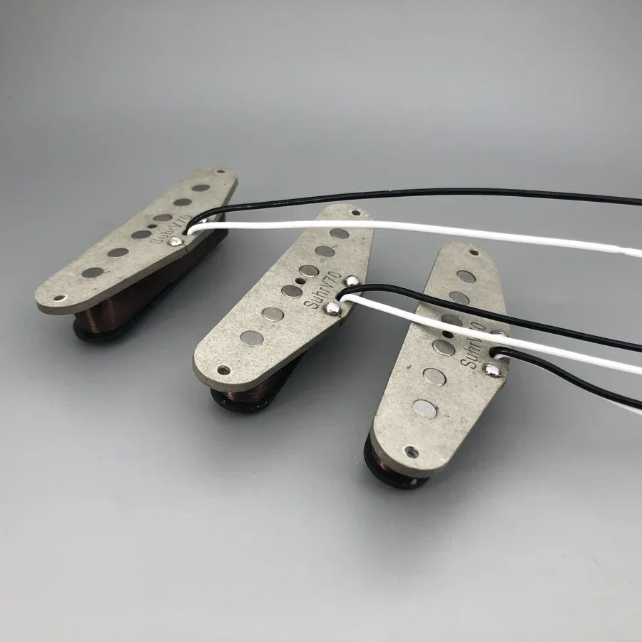 Vintage V70 SSS Handwound Alni - Diy Electric Guitar Electronics ulasan dan harga