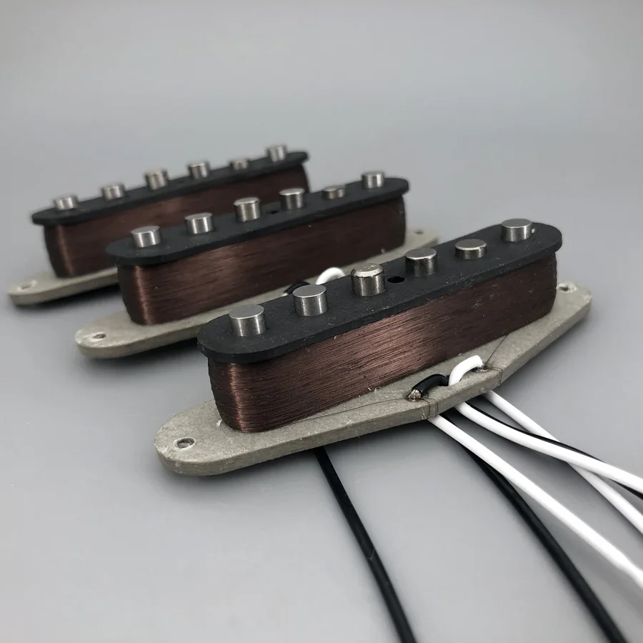 Vintage V70 SSS Handwound Alni - Diy Electric Guitar Electronics ulasan dan harga