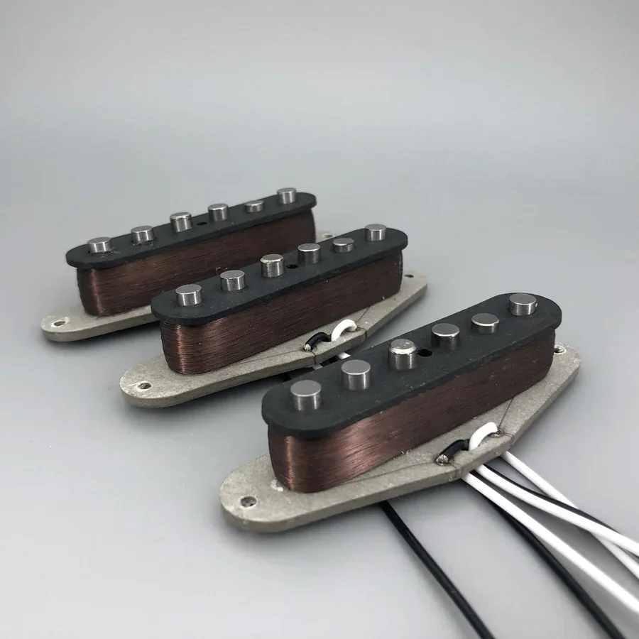 Vintage V70 SSS Handwound Alni - Diy Electric Guitar Electronics ulasan dan harga