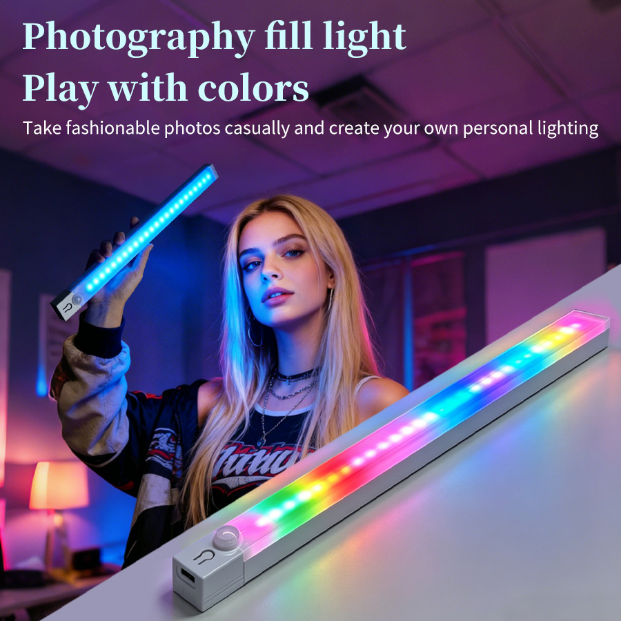 30cm 50cm Magnetic LED RGB Cab - Ldr Light Sensor ulasan dan harga