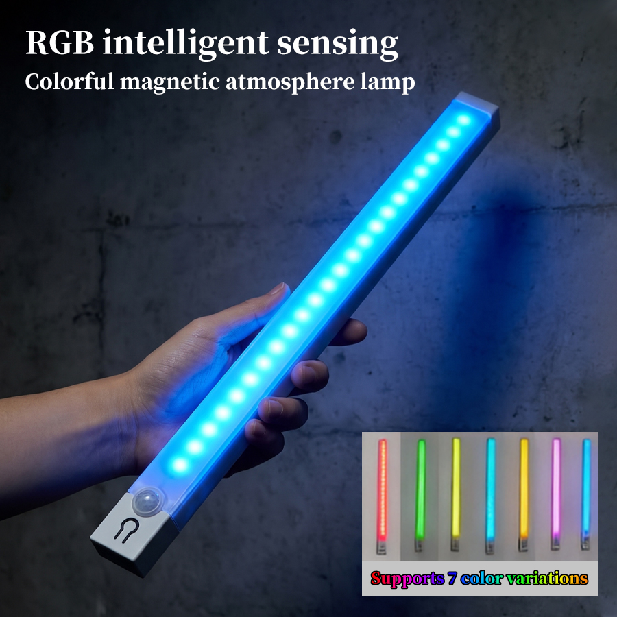 30cm 50cm Magnetic LED RGB Cab - Ldr Light Sensor ulasan dan harga