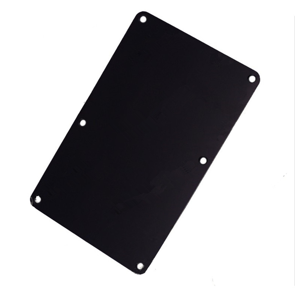 A Black Plastic 6 Screw Hole C - Diy Electric Guitar Electronics ulasan dan harga