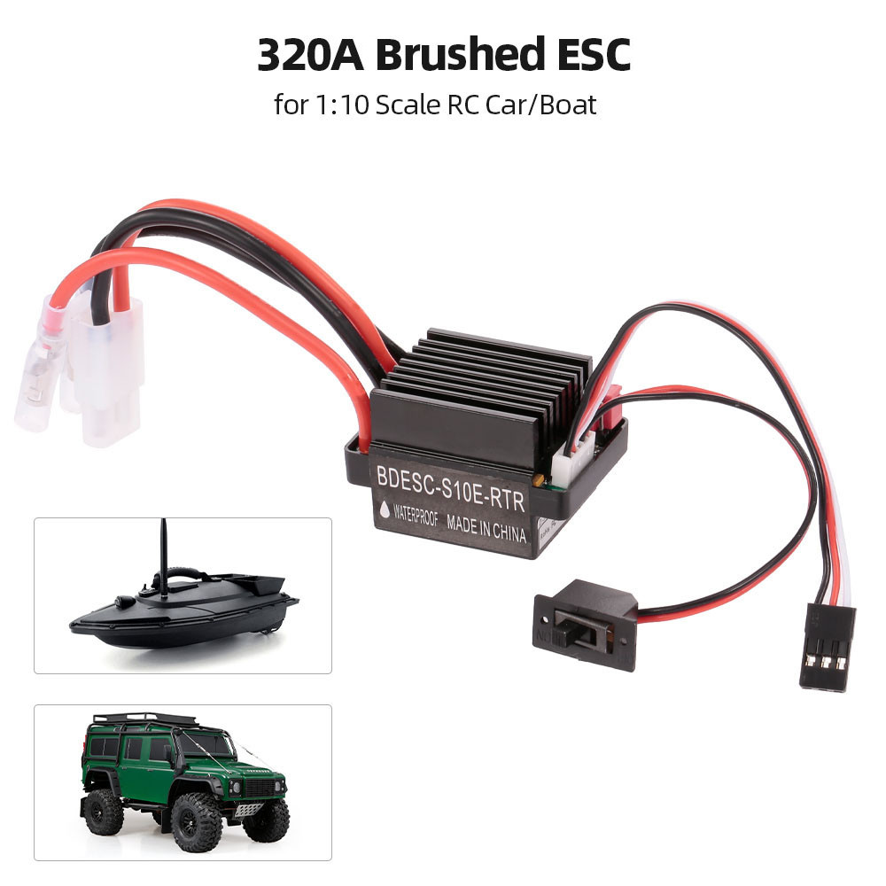 NEEBRC 320A Brushed ESC 60A El - Diy Electronics Motor ulasan dan harga