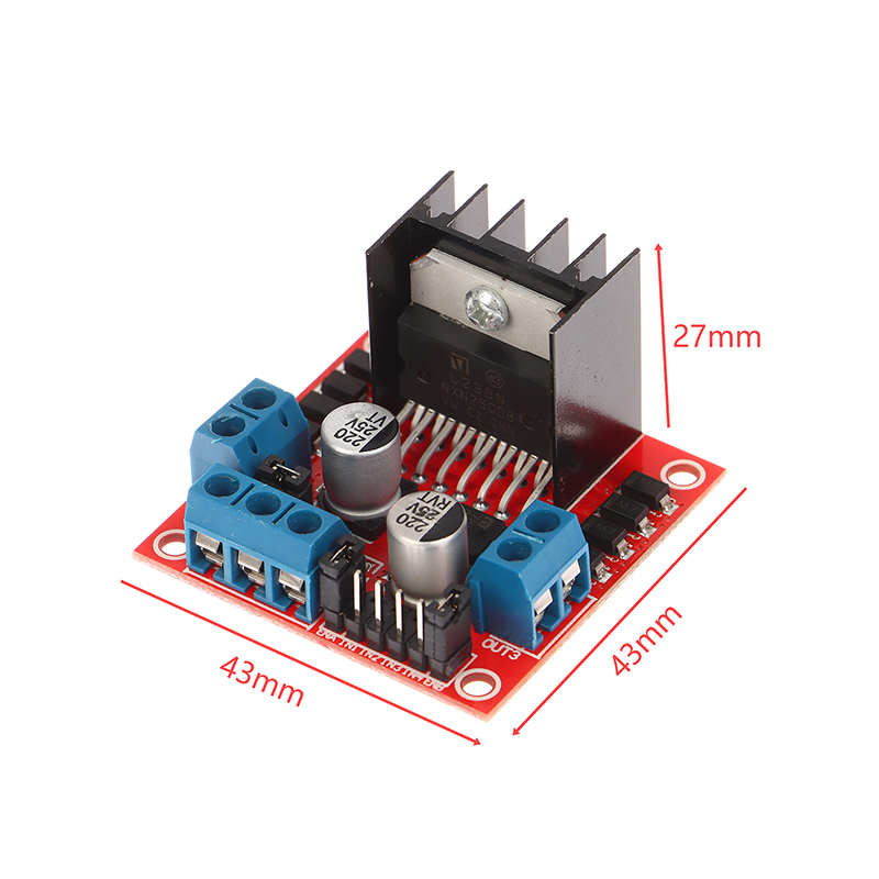L298N Stepper Motor Smart Car  - L298N Motor Driver ulasan dan harga